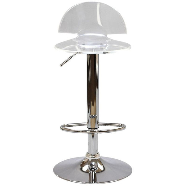 Translucent Bar Stool in Clear