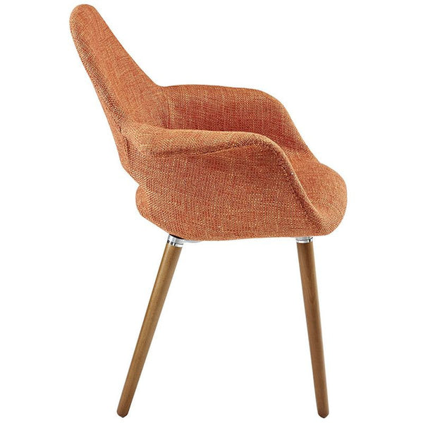 Aegis Dining Armchair in Orange