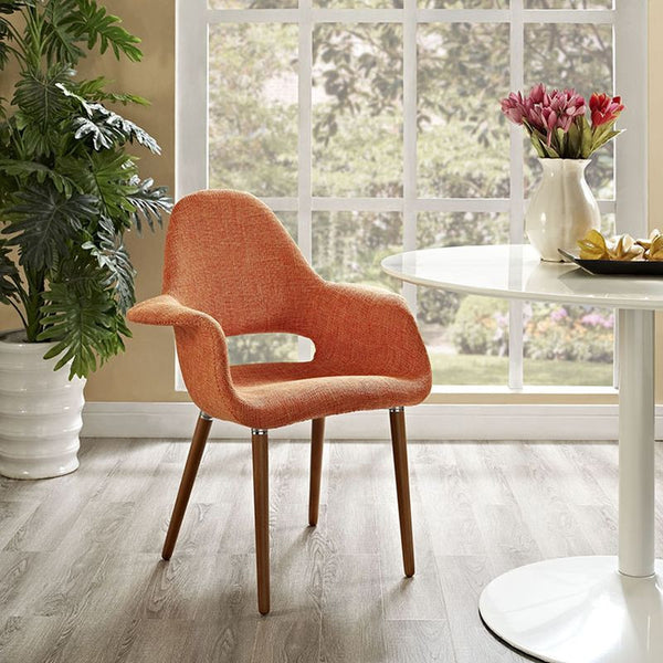 Aegis Dining Armchair in Orange