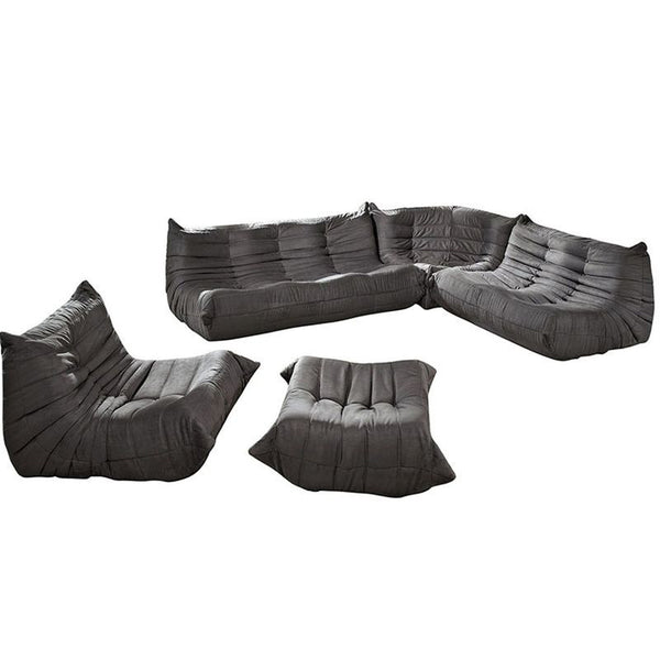 Waverunner Sectional Sofa in Light Gray