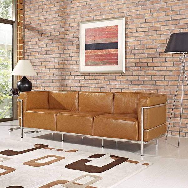 Charles Grande Sofa in Tan