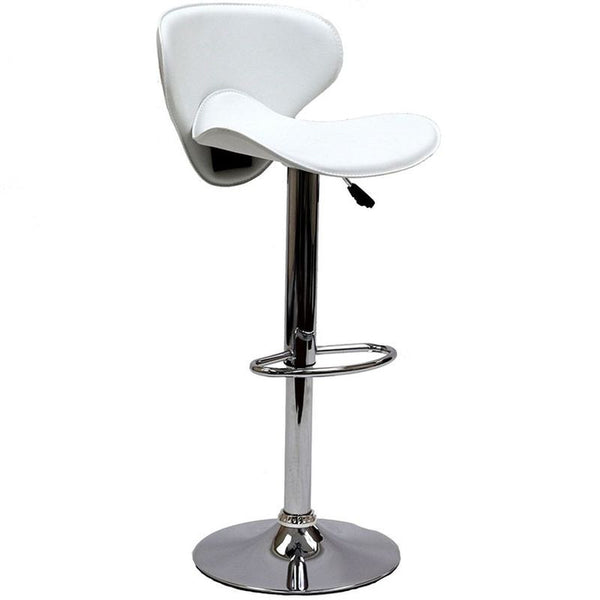 Booster Bar Stool in White