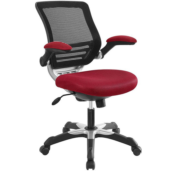 Edge Mesh Office Chair in Red