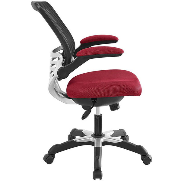 Edge Mesh Office Chair in Red