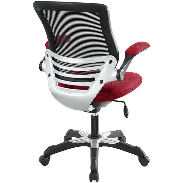 Edge Mesh Office Chair in Red