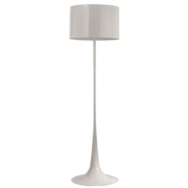 Silk Floor Lamp in White