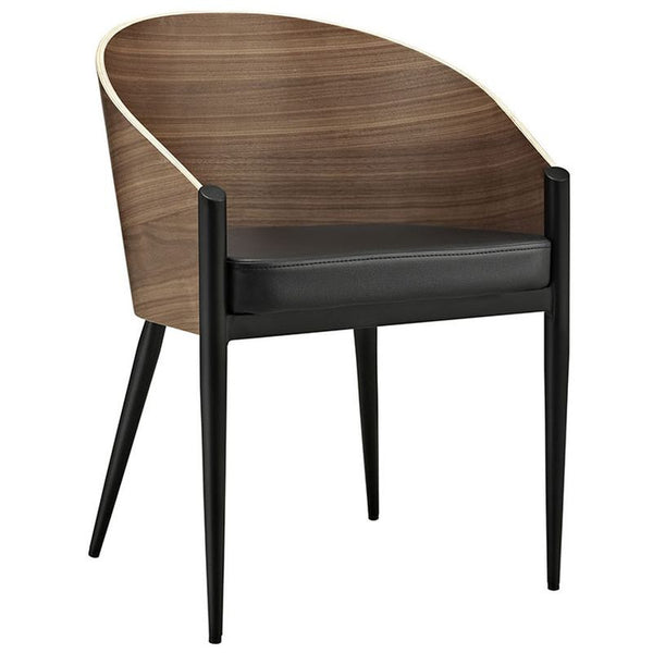 Cooper Dining Wood Armchair in Walnut