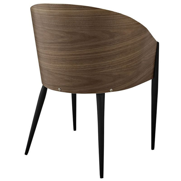 Cooper Dining Wood Armchair in Walnut