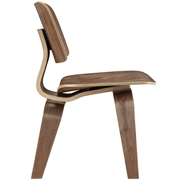 Fathom Dining Wood Side Chair in Walnut