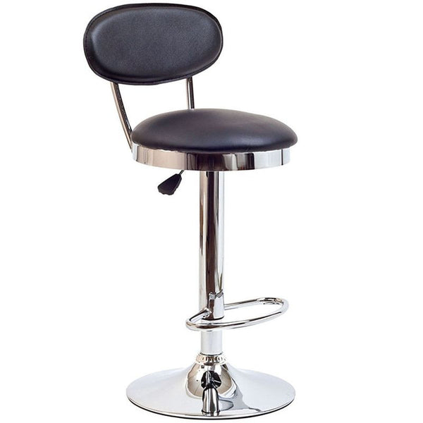 Retro Bar Stool in Black