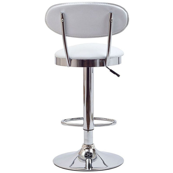 Retro Bar Stool in White