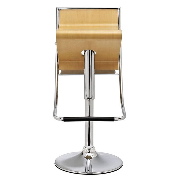 Zig-Zag Bar Stool in Natural