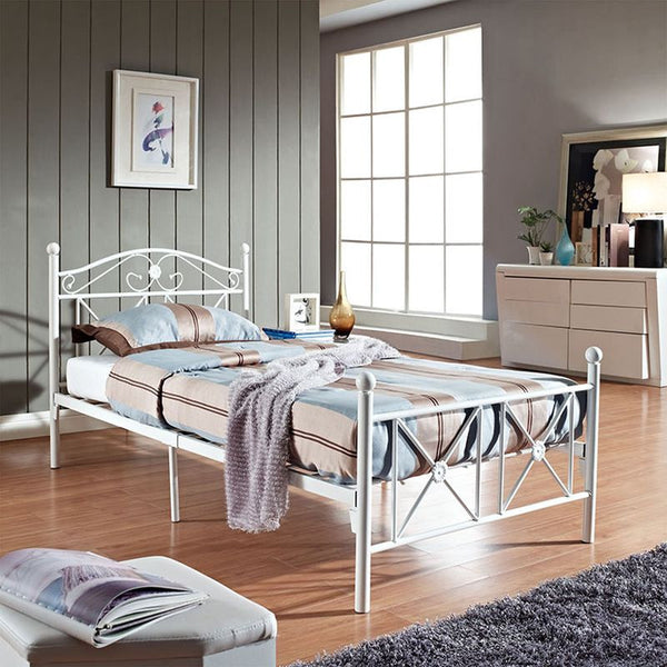 Cottage Twin Bed in White