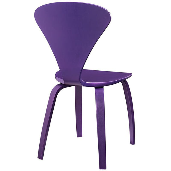 Vortex Dining Side Chair in Purple