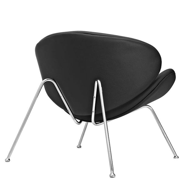 Nutshell Lounge Chair in Black
