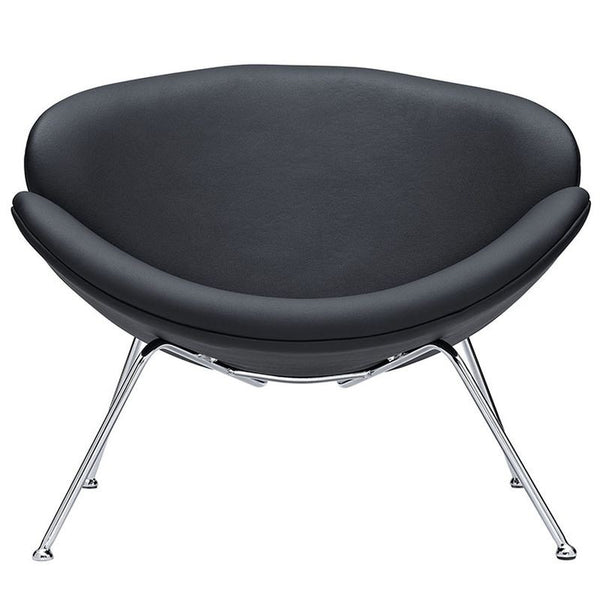 Nutshell Lounge Chair in Black