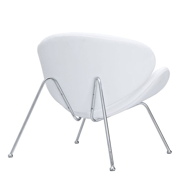Nutshell Lounge Chair in White