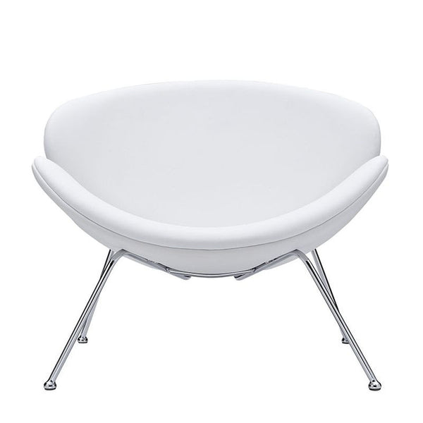 Nutshell Lounge Chair in White