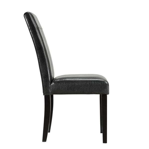 Compass Dining Side Chair in Black