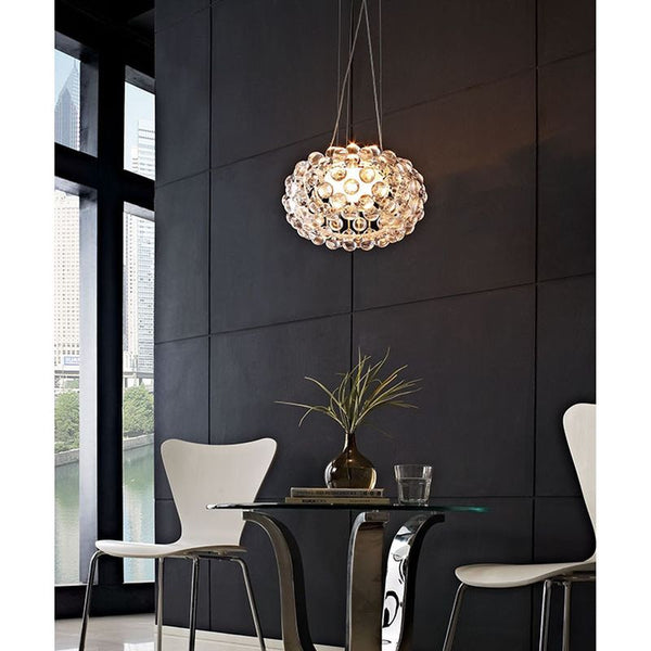 Halo 26" Ceiling Fixture in Clear