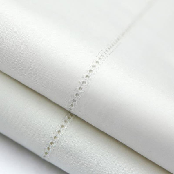 White Full Italian Artisan Sheet Set