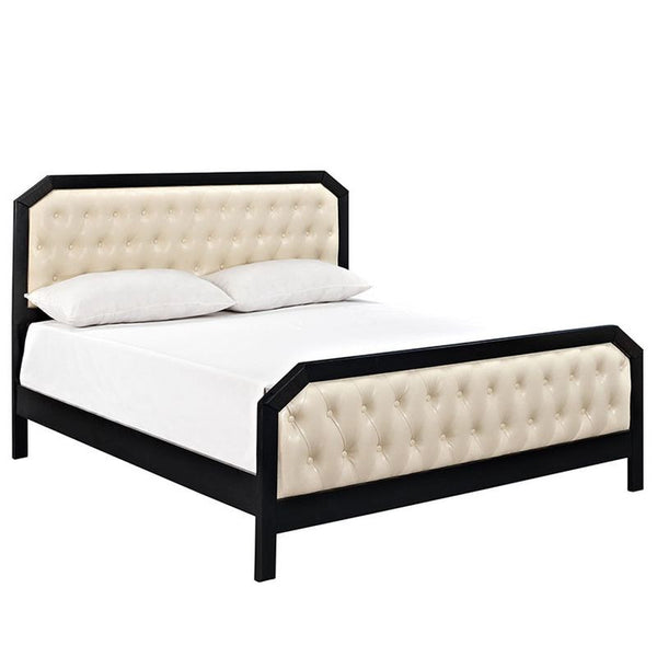 Tommy Queen Bed in Black