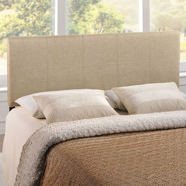 Oliver Queen Fabric Headboard in Beige
