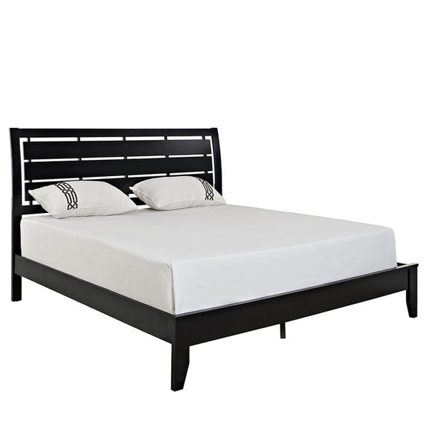 Olivia 2 Piece Queen Bedroom Set in Black