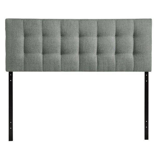 Lily King Fabric Headboard in Gray
