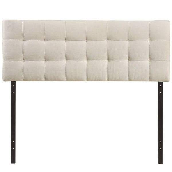 Lily King Fabric Headboard in Ivory