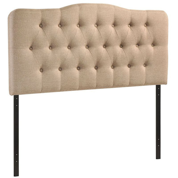 Annabel Full Fabric Headboard in Beige