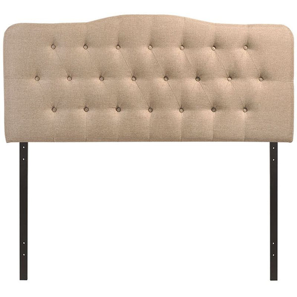 Annabel Full Fabric Headboard in Beige