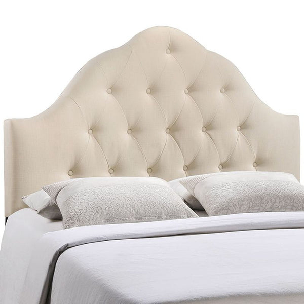 Sovereign King Fabric Headboard in Ivory
