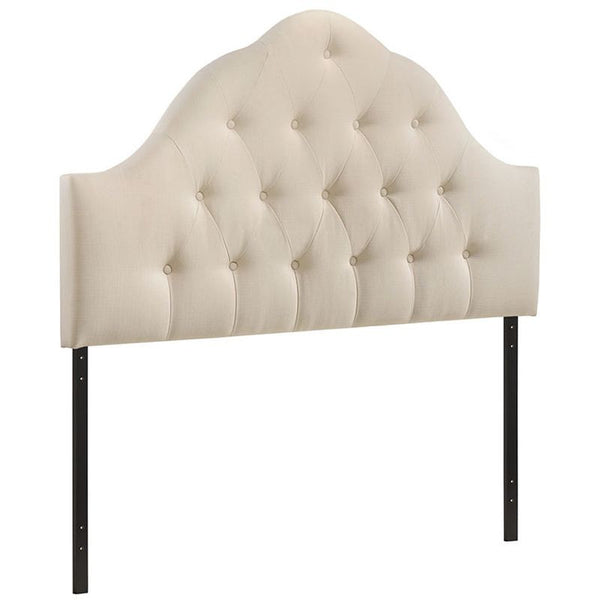 Sovereign King Fabric Headboard in Ivory
