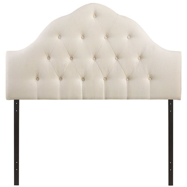 Sovereign King Fabric Headboard in Ivory