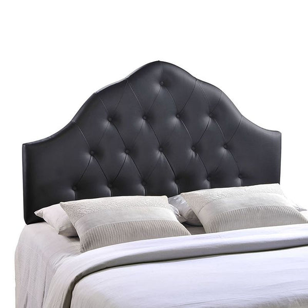Sovereign King Vinyl Headboard in Black