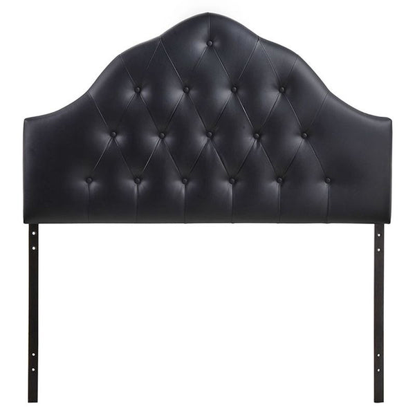 Sovereign King Vinyl Headboard in Black