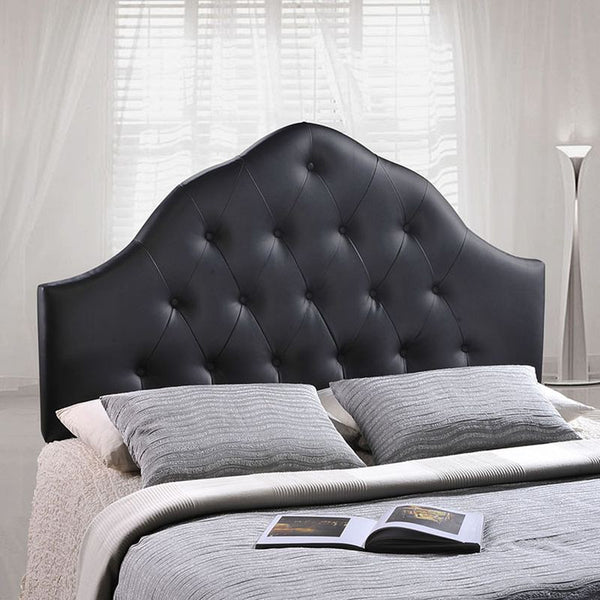 Sovereign King Vinyl Headboard in Black