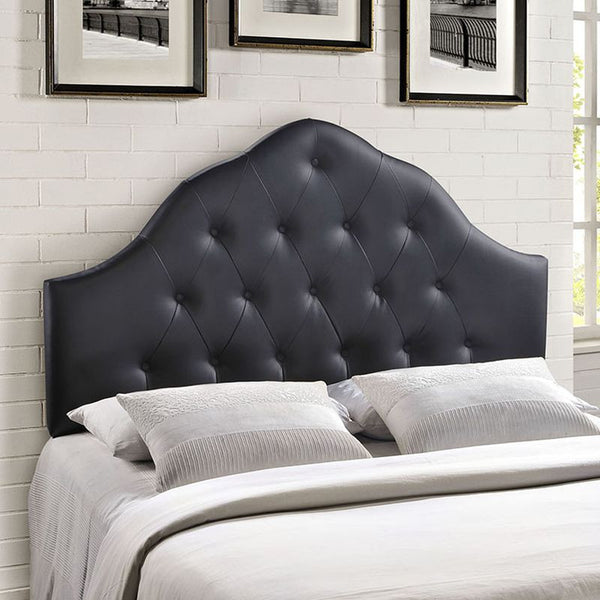 Sovereign King Vinyl Headboard in Black