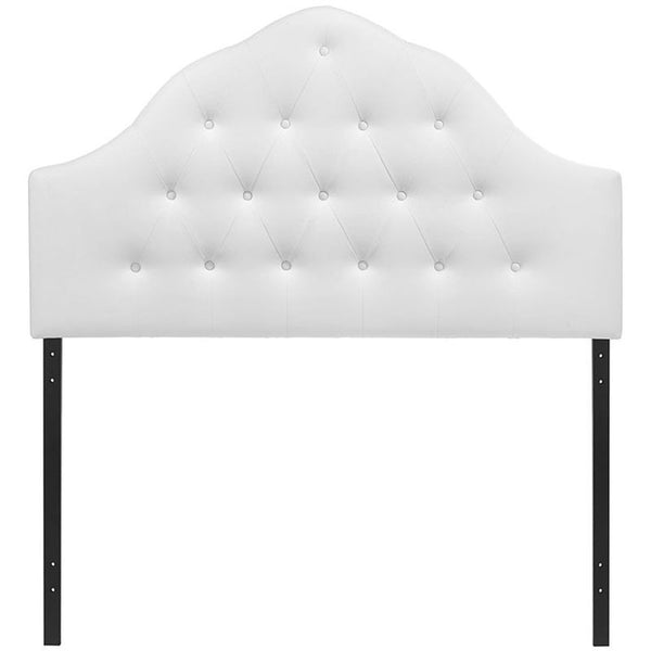Sovereign King Vinyl Headboard in White