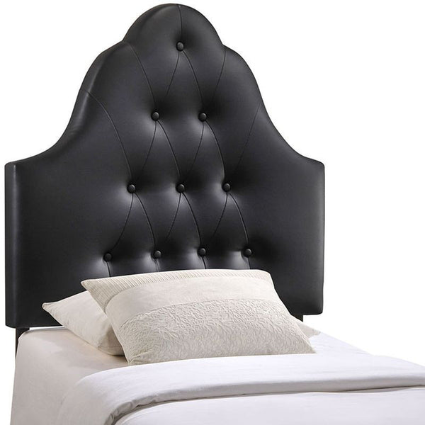 Sovereign Twin Vinyl Headboard in Black