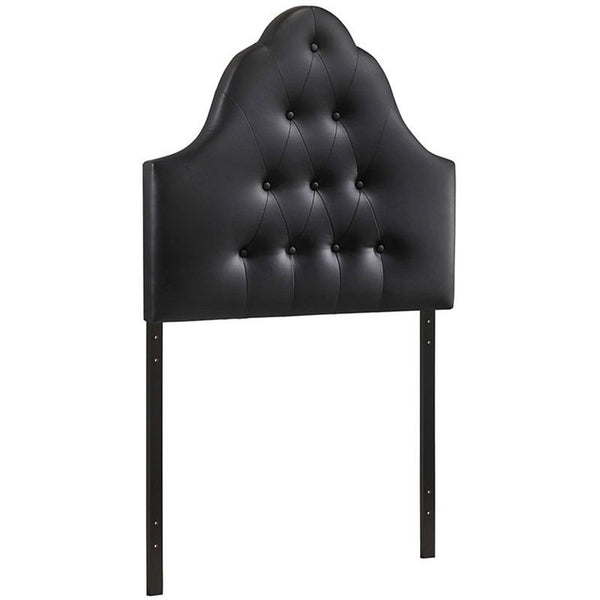 Sovereign Twin Vinyl Headboard in Black