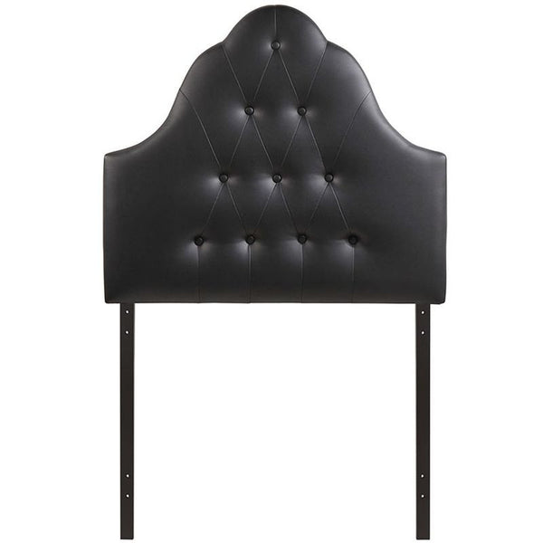 Sovereign Twin Vinyl Headboard in Black