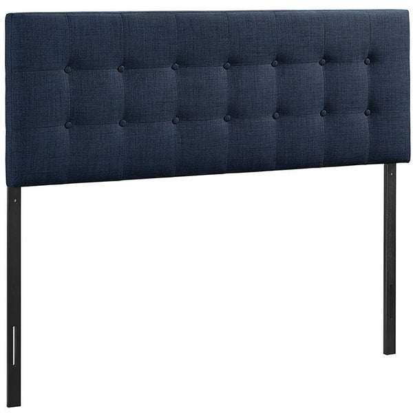 Emily Full Fabric Headboard in Navy