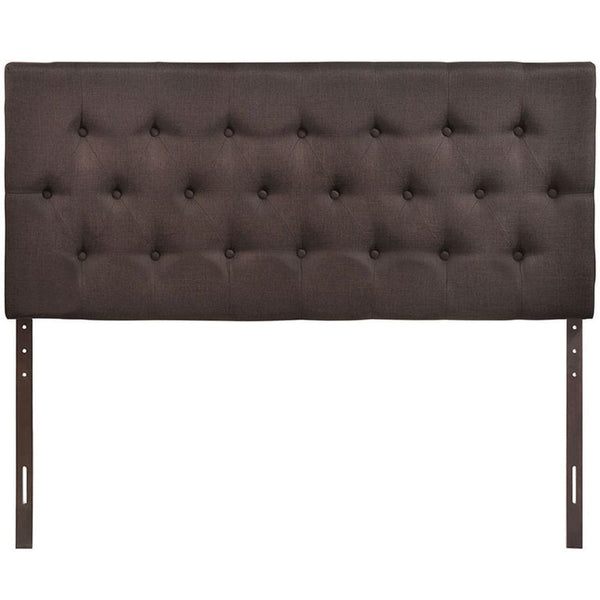 Clique Queen Headboard in Dark Brown