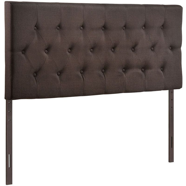 Clique Queen Headboard in Dark Brown