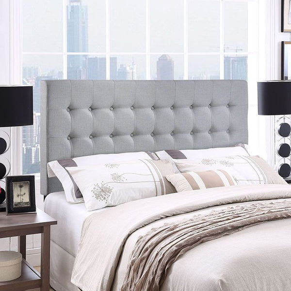 Tinble Queen Headboard in Sky Gray