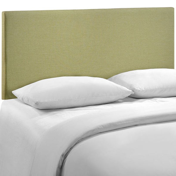Region Queen Upholstered Headboard in Green