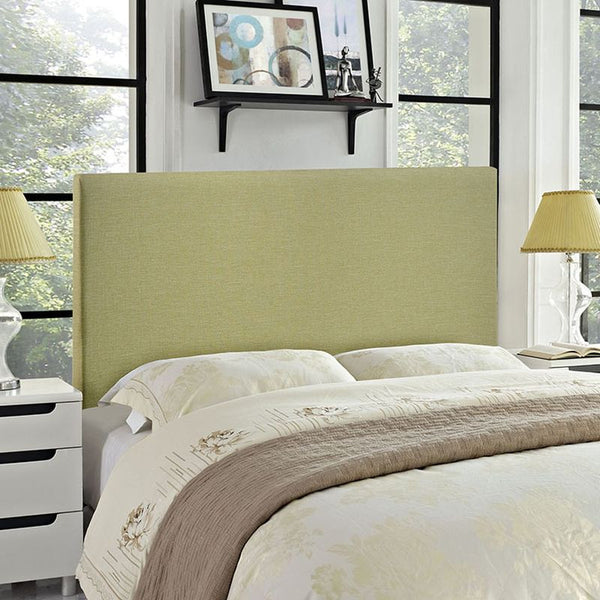 Region Queen Upholstered Headboard in Green