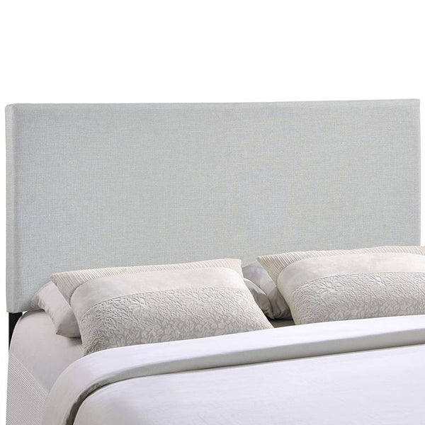 Region King Upholstered Headboard in Sky Gray